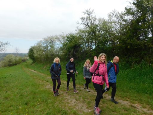 Fastenwandern in freier Natur in der Gruppe Fastenwandern ein Genuss für alle Sinne